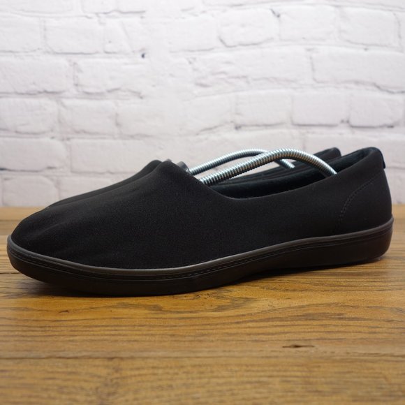 Grasshopper Women's Size 11W Black Slip On Loafer #155